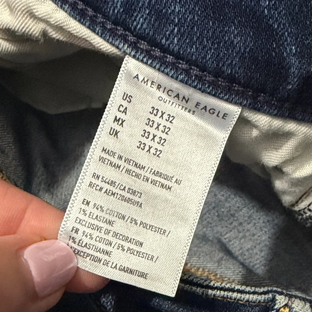 American Eagle Outfitters Men's Original Bootcut Jeans Size 33 - Picture 7 of 9